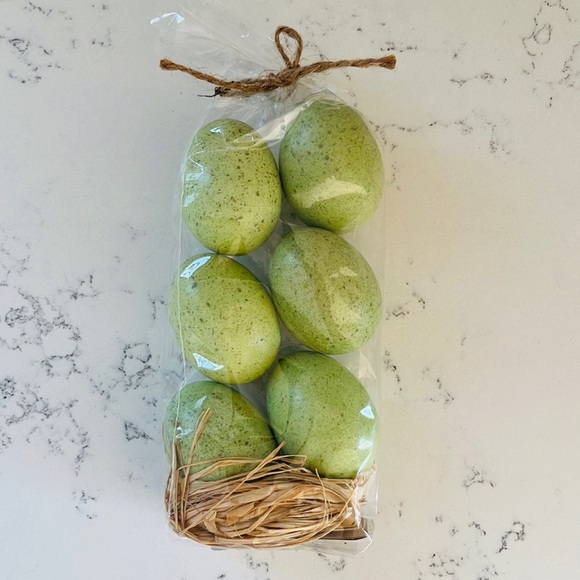 Pottery Barn Accents Pottery Barn Speckled Egg Vase Filler Poshmark